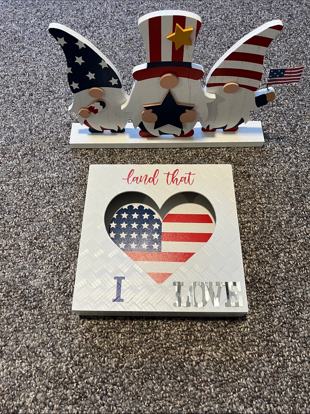 Patriotic home decor